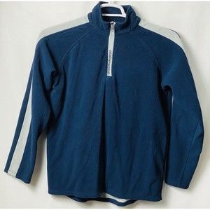 abercrombie athletics Youth Boys Fleece Lined Sweater Size XL Navy